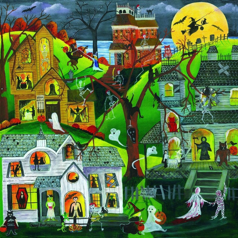 Dark Eerie and Full of Treats 500 pc Jigsaw Puzzle $31.98 Jigsaw Puzzles