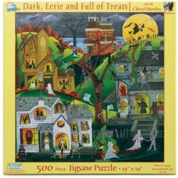 Dark Eerie and Full of Treats 500 pc Jigsaw Puzzle $31.98 Jigsaw Puzzles