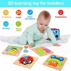 Toddler Wooden Puzzles for 2 3 Years Old Boys & Girls Animal Jigsaw Puzzles Board Learning Educational Toy $21.28 Jigsaw Puzzles