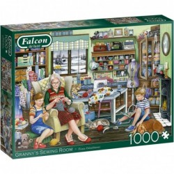 Toys Grannys Sewing Room for Ages Multicolor 1000 $43.94 Jigsaw Puzzles