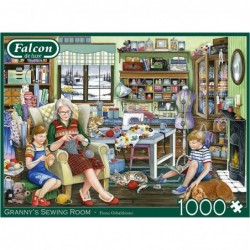 Toys Grannys Sewing Room for Ages Multicolor 1000 $43.94 Jigsaw Puzzles