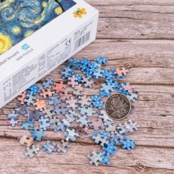 Mini 1000 Pieces Jigsaw Puzzles Adults The Smallest Size Sunflowers Puzzles Difficult Famous Painting Puzzle for Adult(Size 4...