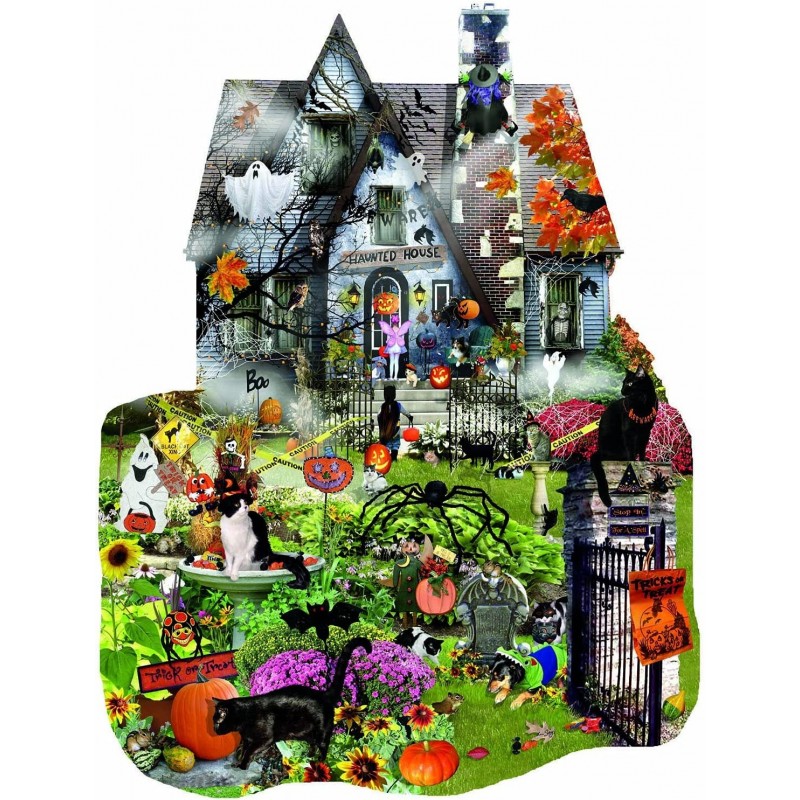 Spooky House 1000 pc Jigsaw Puzzle $43.27 Jigsaw Puzzles