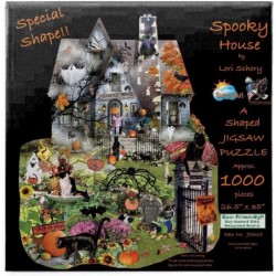 Spooky House 1000 pc Jigsaw Puzzle $43.27 Jigsaw Puzzles