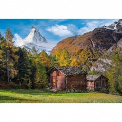 32561 - Collection Puzzle for Adults and Children - Fascination with Matterhorn - 2000 Pieces $50.54 Jigsaw Puzzles