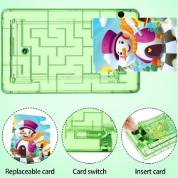 5 Pieces Gift Card Holder Maze Puzzle Plastic Puzzle Card Holder Fun Maze Card Box Intellectual Pinball Machine Game for Teen...