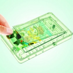 5 Pieces Gift Card Holder Maze Puzzle Plastic Puzzle Card Holder Fun Maze Card Box Intellectual Pinball Machine Game for Teen...