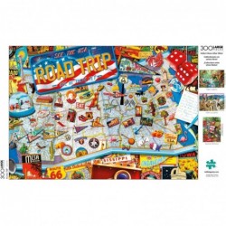 Road Trip - 300 Large Piece Jigsaw Puzzle $16.09 Jigsaw Puzzles