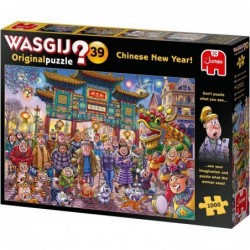 Wasgij Original 39 Chinese New Year! 1000 Piece Jigsaw Puzzle $49.12 Jigsaw Puzzles