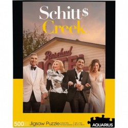 Schitt's Creek Cast Puzzle (500 Piece Jigsaw Puzzle) - Glare Free - Precision Fit - Officially Licensed Schitt's Creek Mercha...