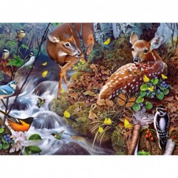 Fawn Song 1000 pc Jigsaw Puzzle $44.15 Jigsaw Puzzles