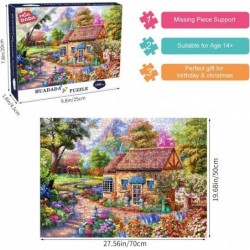 1000 Piece Adult Puzzles Home Sweet Landscape Style 27.6"x 19.7" Jigsaw Puzzles for Adults Kids Puzzles 1000 Piece Game Toys ...