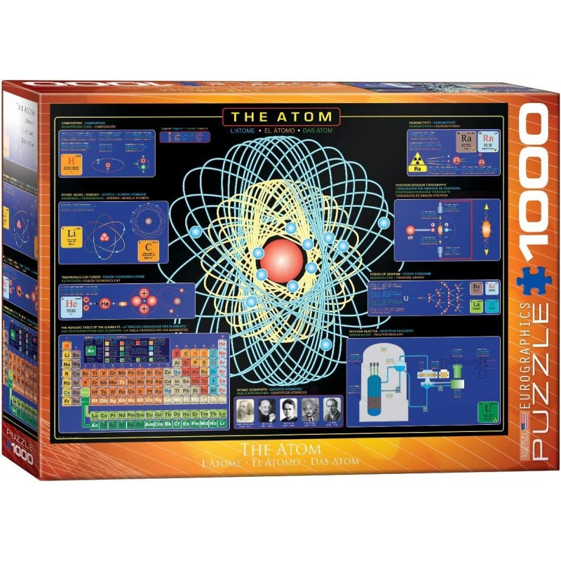 The Atom 1000 Piece Puzzle (6000-1002) $34.79 Jigsaw Puzzles