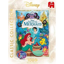 18822 Disney Classic Collection-The Little Mermaid 1000 Piece Jigsaw Puzzle Multi $49.20 Jigsaw Puzzles