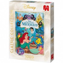 18822 Disney Classic Collection-The Little Mermaid 1000 Piece Jigsaw Puzzle Multi $49.20 Jigsaw Puzzles