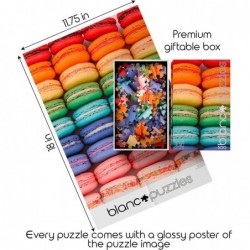 Buffalo Games - - Rainbow Macarons - 300 Piece Jigsaw Puzzle $17.94 Jigsaw Puzzles