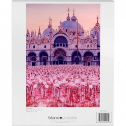 Buffalo Games - - Pink Flamingo Palace - 500 Piece Jigsaw Puzzle $23.75 Jigsaw Puzzles