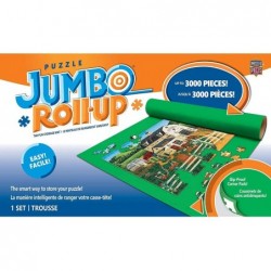 Accessories - Jumbo Jigsaw Puzzle Roll-Up Mat & Stow Box 48" x 36" Fits 3000 Pieces $62.22 Jigsaw Puzzles