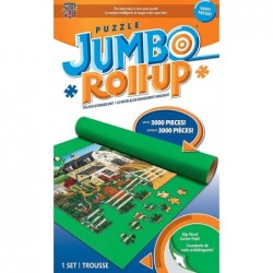 Accessories - Jumbo Jigsaw Puzzle Roll-Up Mat & Stow Box 48" x 36" Fits 3000 Pieces $62.22 Jigsaw Puzzles