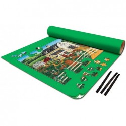 Accessories - Jumbo Jigsaw Puzzle Roll-Up Mat & Stow Box 48" x 36" Fits 3000 Pieces $62.22 Jigsaw Puzzles