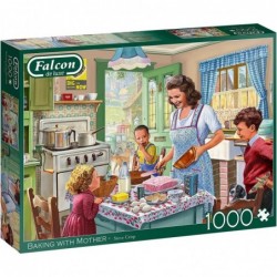 Deluxe Baking with Mother Jigsaw Puzzle (1000 Pieces) $37.41 Jigsaw Puzzles