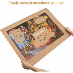 Wooden Jigsaw Puzzle Board Portable Puzzle Plateau for Puzzle Storage Puzzle Saver Non-Slip Surface Fits Up to 1500 Pieces - ...