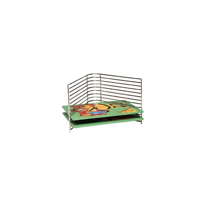 Puzzle Rack - Holds 9 x 12 inch Puzzles - Chrome Wire $58.37 Puzzle Accessories