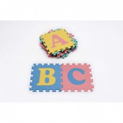 Multi-Color 12 in. x 12 in. x 0.43 in. ABC Mats (26-Pack) $41.90 Puzzle Play Mats