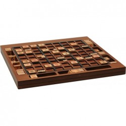 Wooden Sudoku Board with Storage Slots in Medium Stain - 11.5 in. $67.23 Sudoku Puzzles