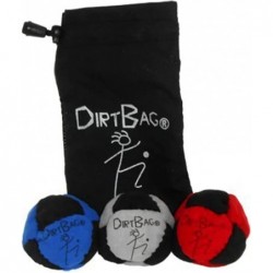 Classic Footbag Hacky Sack 3 Pack with Pouch Unique Footbag Set with Signature Carry Bag. $41.92 Bean Bags & Footbags