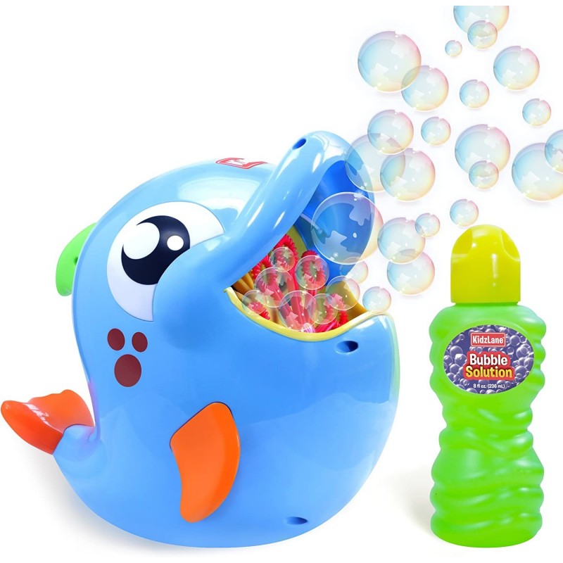 Bubble Machine for Kids | 2 Speed Bubble Blower Toy for Kids and Toddlers | Light Up Bubble Maker for Outdoor and Party Play ...