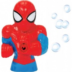 Marvel Spider-Man Action Bubble Blower Machine Includes Bubble Solution Multi $26.09 Bubble Blowing Products