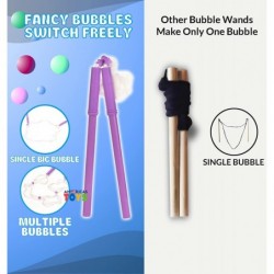 Giant Bubble Wands for Kids Set — Multiple Big Bubbles Toy Huge Bubble Maker for Fun Birthday Outdoor Activities Party Favors...