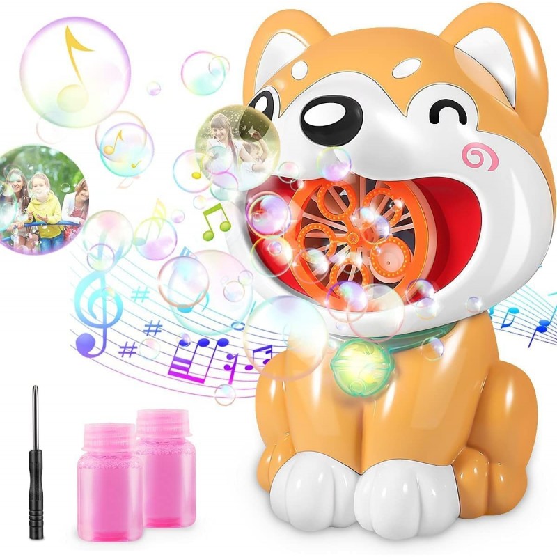 Bubble Machine Automatic Blowing Baby Outdoor Machine As Bath Toys Indoor and Easy-to-use for Birthday Party Wedding Camping ...