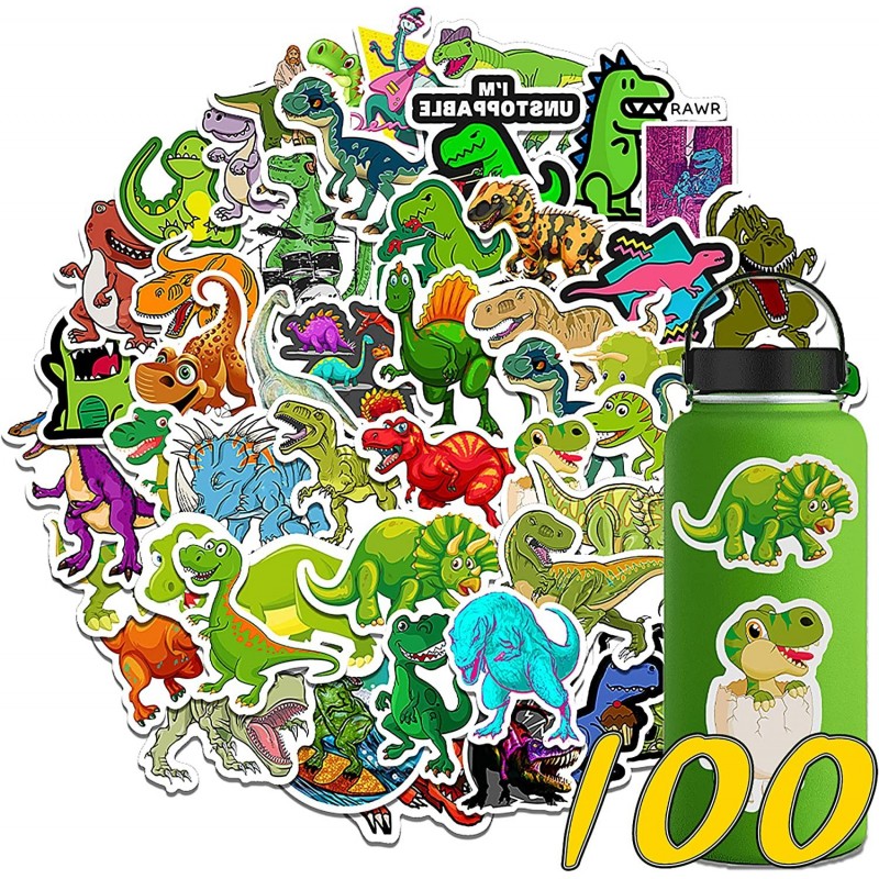 100 Pcs Stickers for Water Bottles Lovely Scrapbook Stickers for Kids Teens Vinyl Stickers for Laptop Skateboard Luggage Comp...