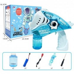 Upgraded Automatic Bubble Gun Bazooka Bubble Machine Gun for Kids Ages 3-8 10000+ Bubbles Per Min with Colorful Lights Giant ...