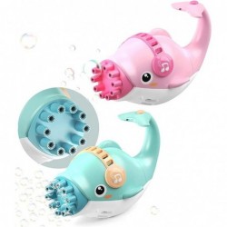 Bubble Maker for Toddlers Dolphin Bubble Machine with Airfan Whale Bubble Machine Bubble Gun with Solution Battery Operated P...