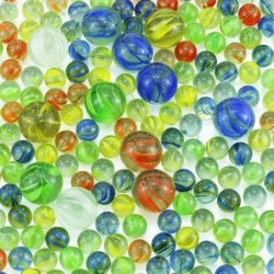 (312+ Count) 12 1" Large Marbles And 300 5/9"Marbles in bulk Glass Marbles Assorted Colors $20.14 Dice & Marble Games