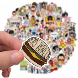 100 PCS Bob's Burgers Stickers for Water Bottles Reusable Kids Stickers Waterproof Vinyl Stickers Stickers for Toddlers Teen ...