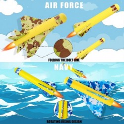 Toy Rocket Launcher for Kids Stomp Rocket Set with 2 Glider Planes + 4 Foam Rockets Set + Adjustable Stomp Launcher Stomp Roc...