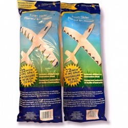 Styrofoam Gliders - 22" Wingspan ~ Color It! Paint It! Let It Fly! (2 pack) $20.54 Flying Toys