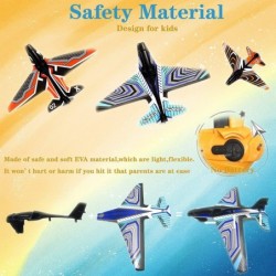 Airplane Toy Bubble Catapult Plane Toy Airplane Foam Airplanes Toy Kids One-Click Ejection Model Catapult Plane Gun Shooting ...