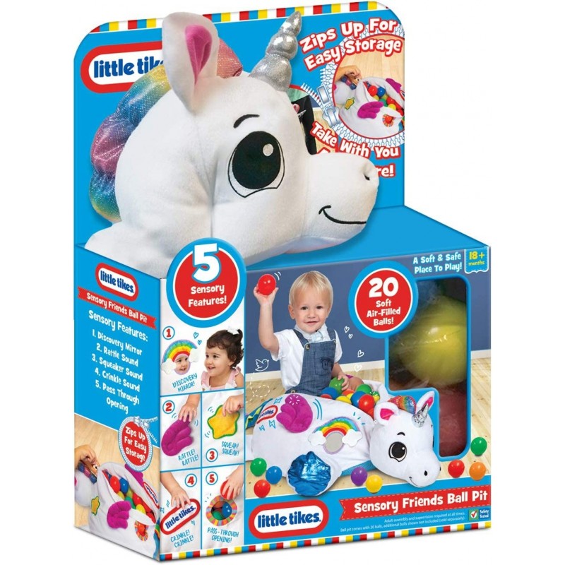 Sensory Unicorn Ball Pit $46.00 Kids' Ball Pits & Accessories