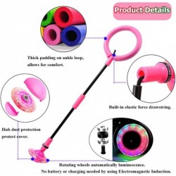 Foldable Ankle Skip Ball Colorful Light Flashing Jumping Ring Fitness Jump Rope Fat Burning Game for Adults and Kids Toy $26....