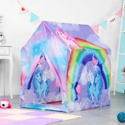 Kids Tent Unicorn Play Tent Princess Pretend Playhouse for Children Indoor and Outdoor Fun $47.35 Kids' Play Tents & Tunnels