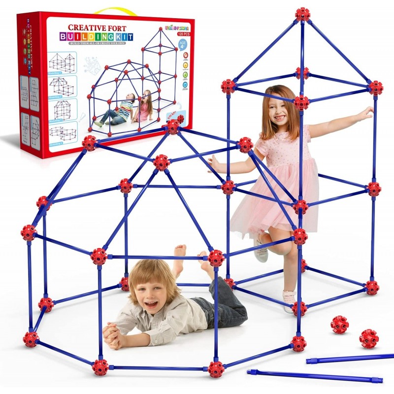 Fort Building Kit for Kids STEM Construction Toys Educational Gift for 4 5 6 7 8 9 10 11 12 Years Old Boys and Girls Ultimate...