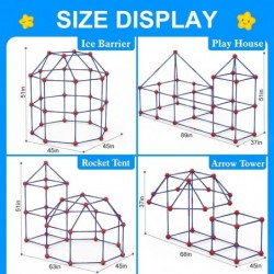 Fort Building Kit for Kids STEM Construction Toys Educational Gift for 4 5 6 7 8 9 10 11 12 Years Old Boys and Girls Ultimate...