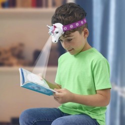 Brainstorm Limited Unicorn Head Flashlight with Light and Sound $44.28 Nature Exploration Toys