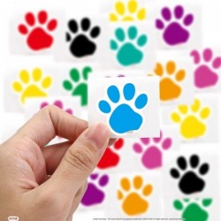 Paw Print Stickers for Kids 500PCS Cute Animal Sticker Dogs Party Supply Classroom Birthday Reward Gift $16.68 Kids' Stickers