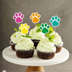 Paw Print Stickers for Kids 500PCS Cute Animal Sticker Dogs Party Supply Classroom Birthday Reward Gift $16.68 Kids' Stickers